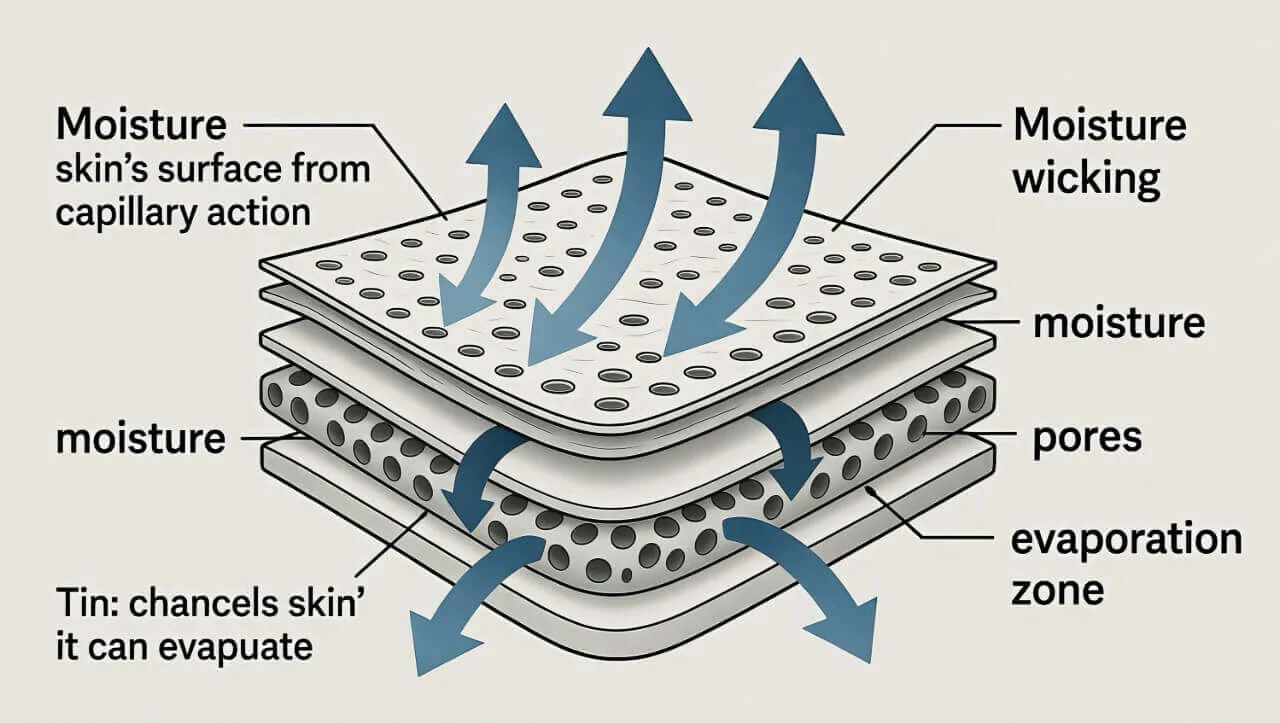 Moisture-Wicking Fabrics: Science Behind Sweat Control