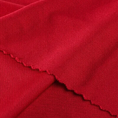Interlock knit fabric offering smooth finish and stability for apparel manufacturing by Hesson Apparel