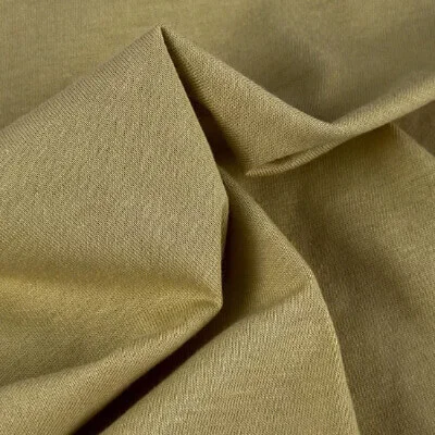 Cotton jersey fabric with soft stretch used in everyday apparel manufacturing by Hesson Apparel