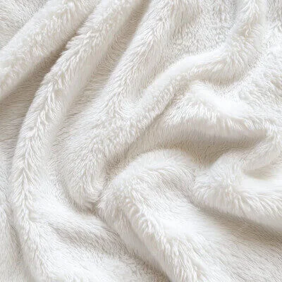 Plush fabric with soft pile texture for comfort apparel manufacturing by Hesson Apparel