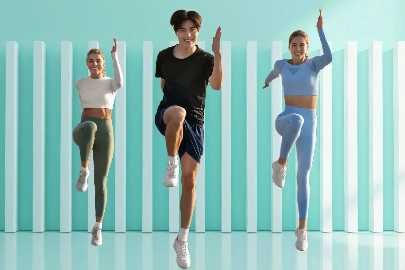 Activewear manufacturing with performance fabrics and athletic garment construction by Hesson Apparel