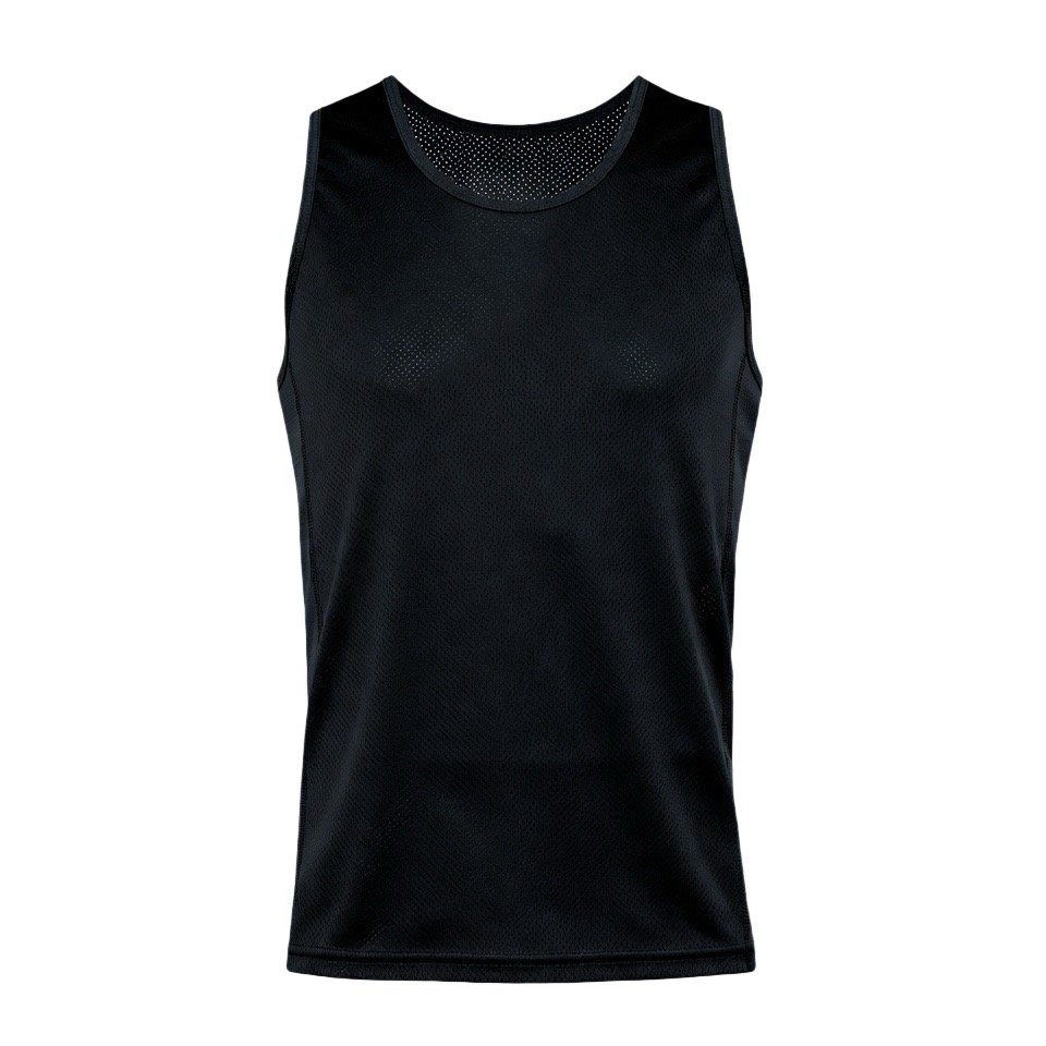 Men’s mesh tank top with enhanced airflow panels for high-performance training sessions