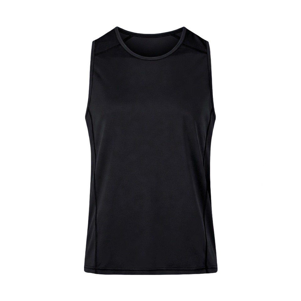 Custom training tank top manufactured with lightweight breathable fabric for fitness and activewear brands.