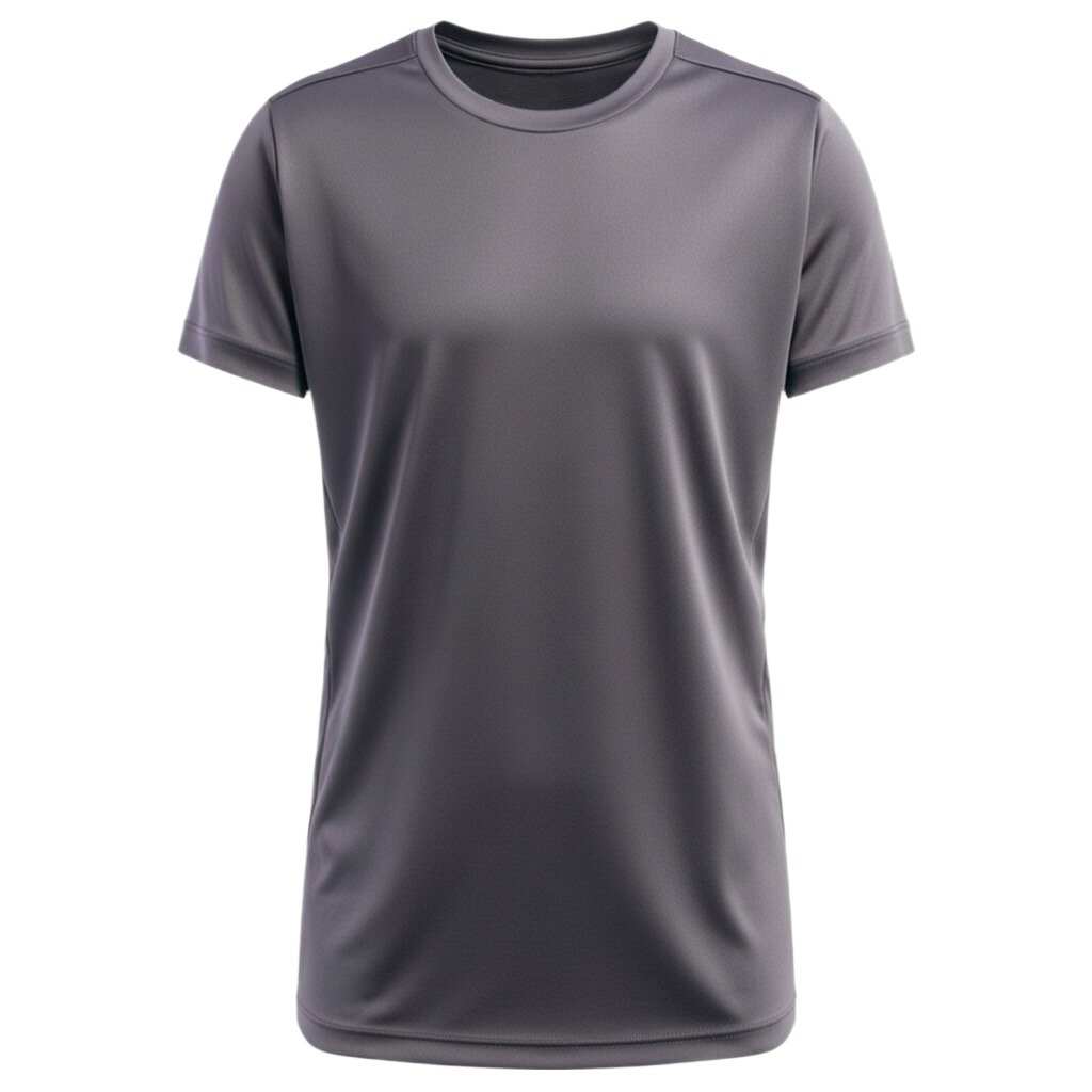 Custom women’s short-sleeve training top manufactured with breathable performance fabric for activewear brands.
