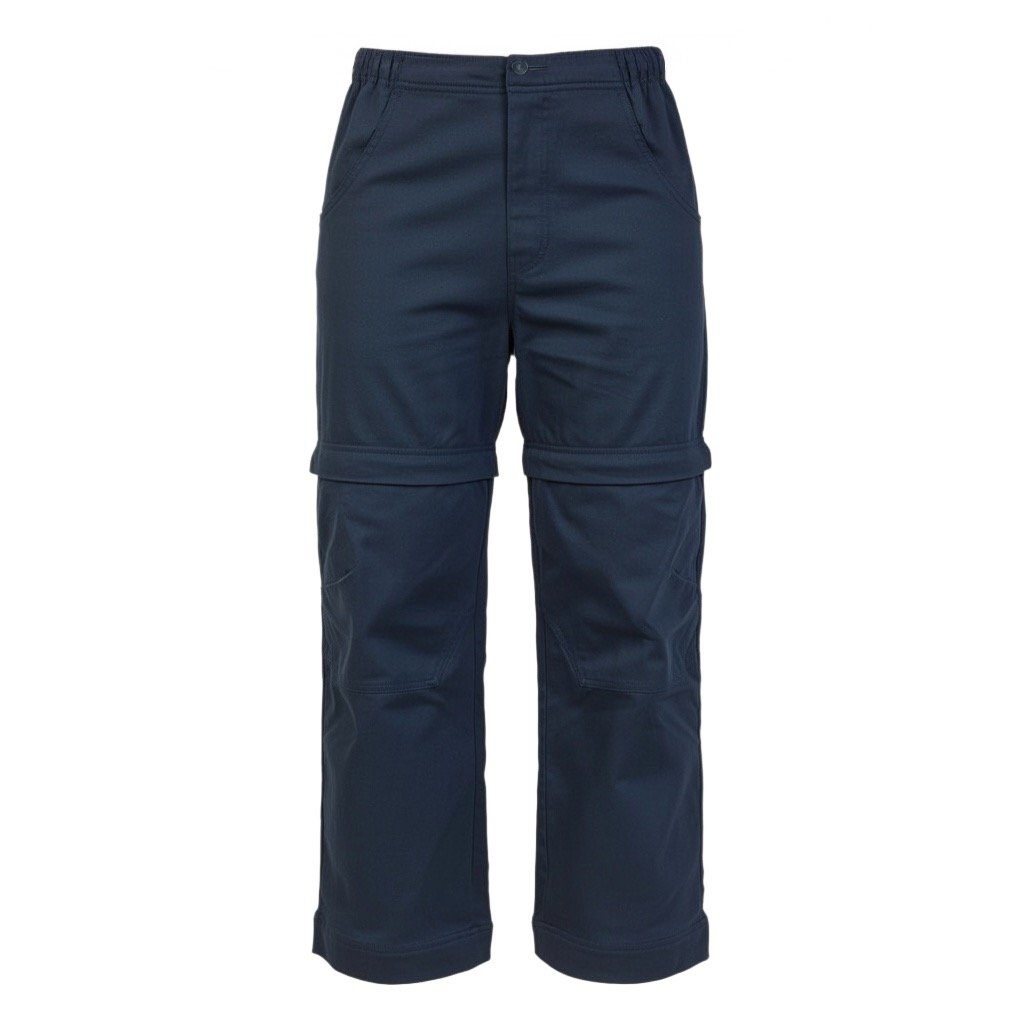 Custom convertible zip-off pant manufactured with lightweight woven fabric for outdoor and activewear brands.