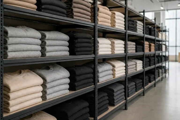 Premium blank wholesale apparel including hoodies, sweatshirts, t-shirts, and activewear ready for branding