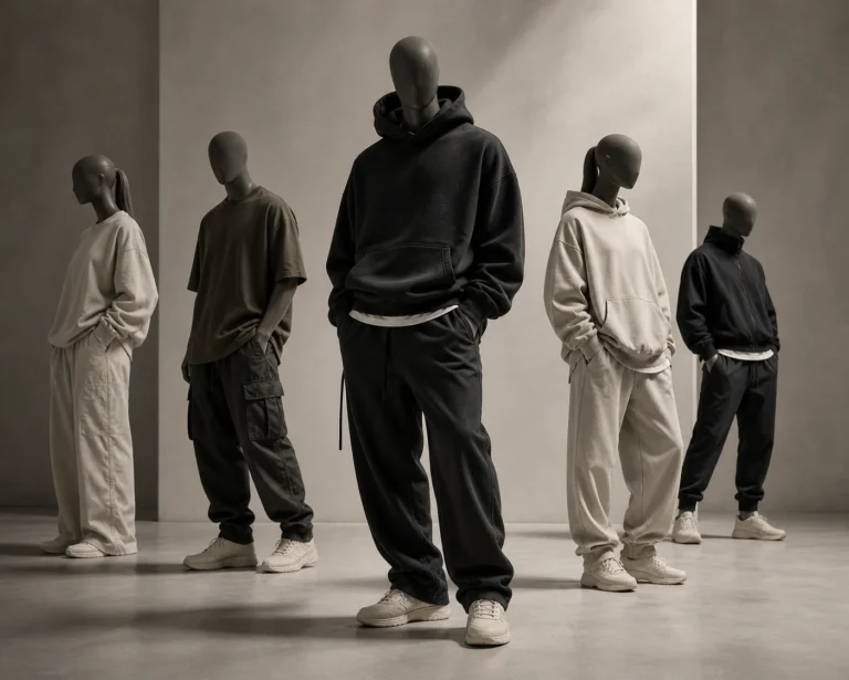 Streetwear manufacturer producing premium oversized garments, hoodies, t-shirts, and fashion apparel