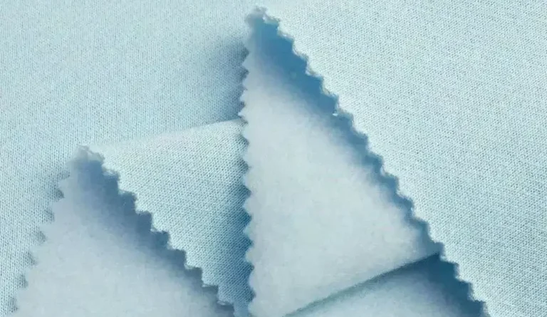 Fleece fabric used in everyday apparel manufacturing by Hesson Apparel