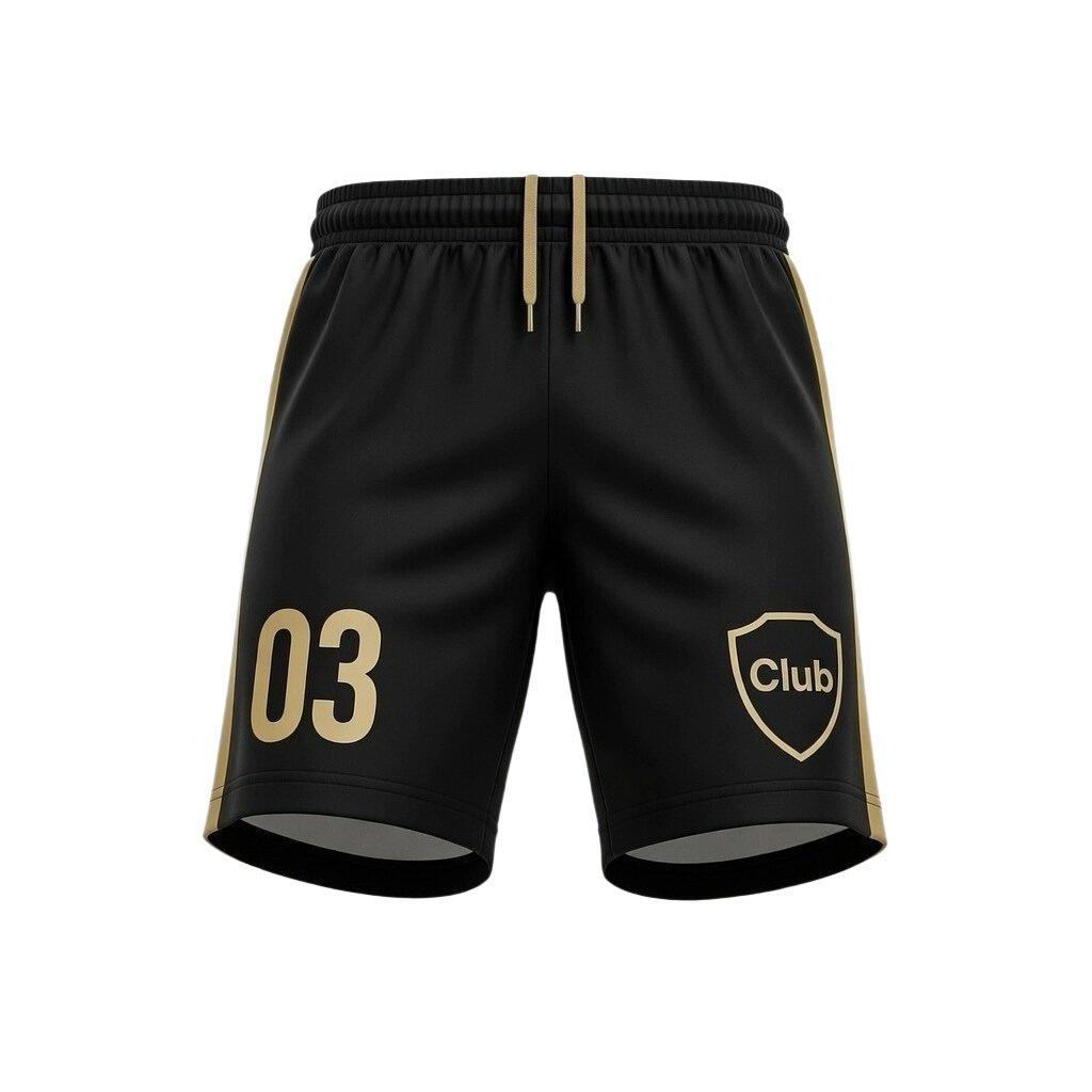 Custom Premium Football Shorts manufactured with performance fabrics for football teams and sportswear brands.