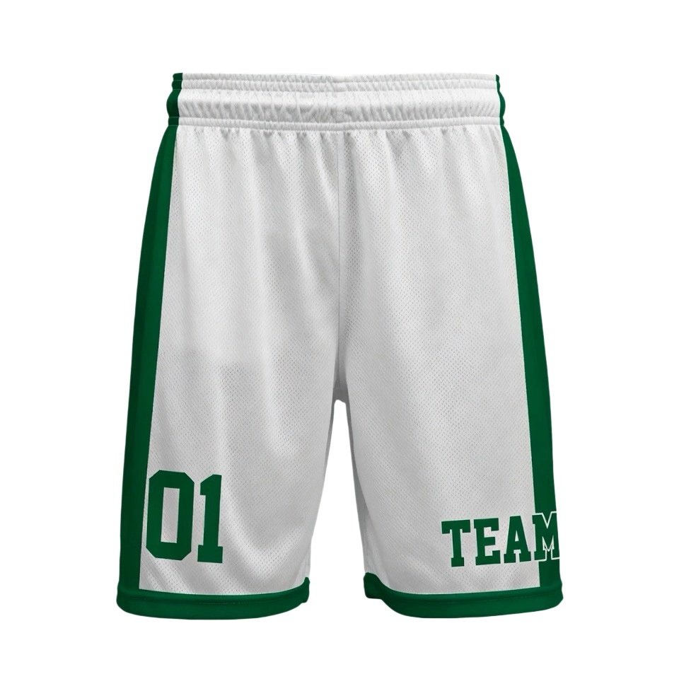 Custom Match Basketball Shorts manufactured with performance fabrics for basketball teams and sportswear brands.