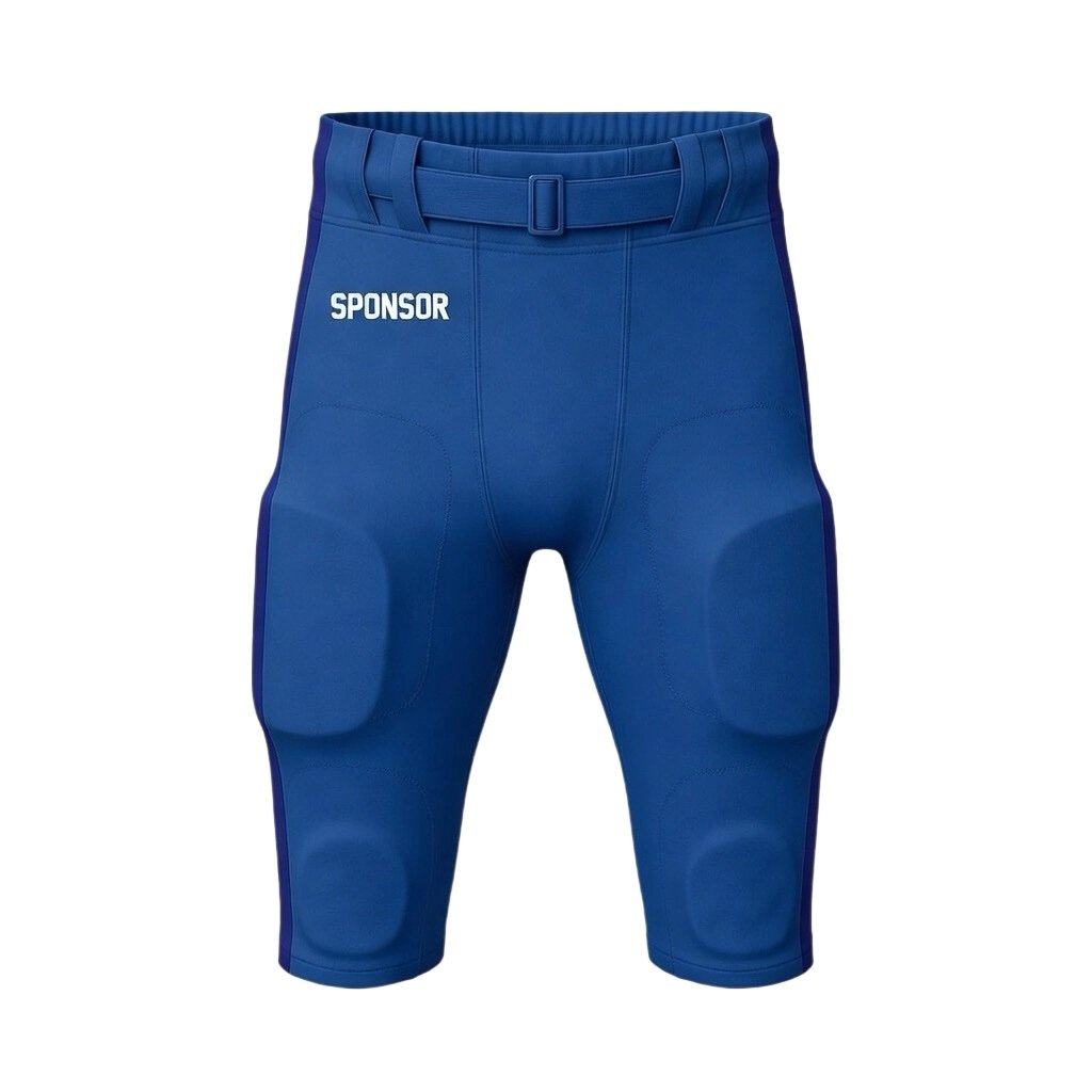 Custom Performance American Football Pants manufactured with performance fabrics for american football teams and sportswear brands.