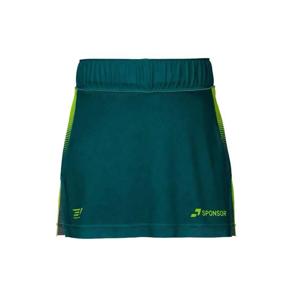 Custom Women’s Lacrosse Skirt manufactured with performance fabrics for lacrosse teams and sportswear brands.