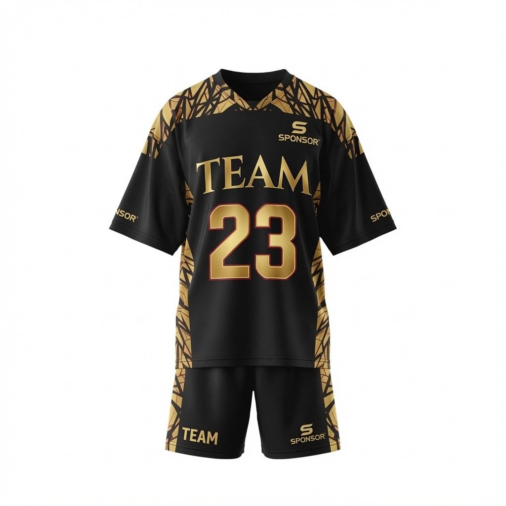Custom Premium Lacrosse Team Kit manufactured with performance fabrics for lacrosse teams and sportswear brands.