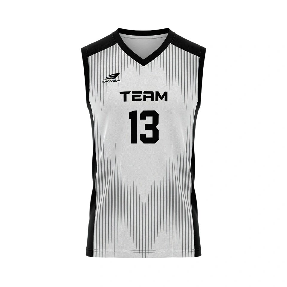 Custom Sleeveless Volleyball Jersey manufactured with performance fabrics for volleyball teams and sportswear brands.