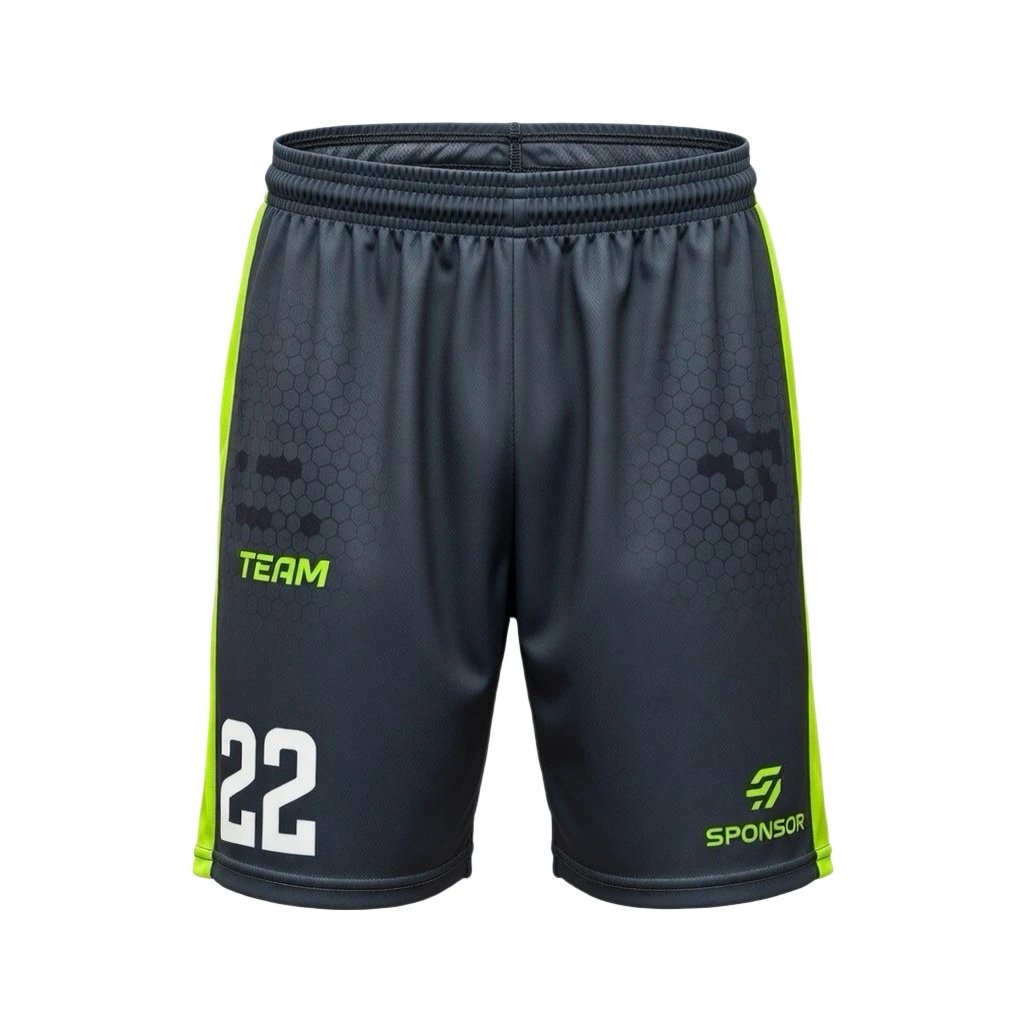 Custom Training Handball Shorts manufactured with performance fabrics for handball teams and sportswear brands.