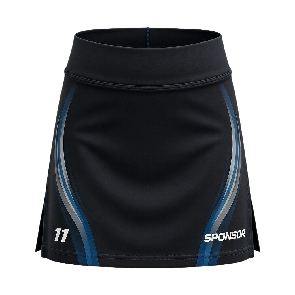 Custom Match Field Hockey Skort manufactured with performance fabrics for field hockey teams and sportswear brands.
