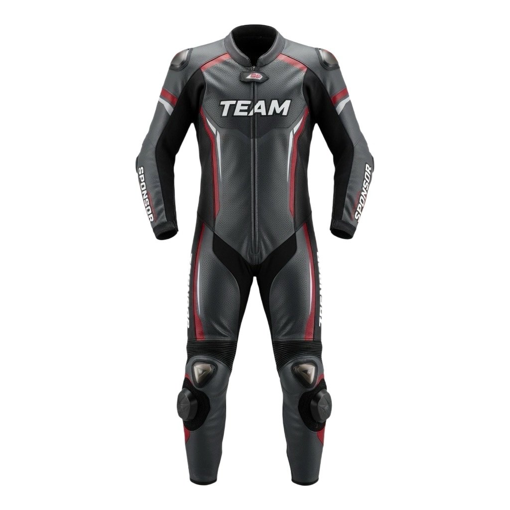 Professional racing motorbike suit manufactured with premium riding materials for motorcycle brands and race teams.
